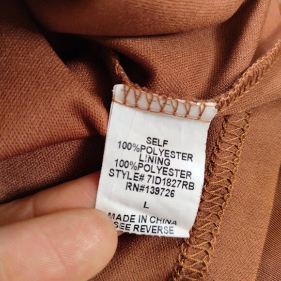 HONEY BELLE | Copper Brown Velvet Floral Fit And Flare Scoop Neck Corset Dress L - Picture 7 of 16